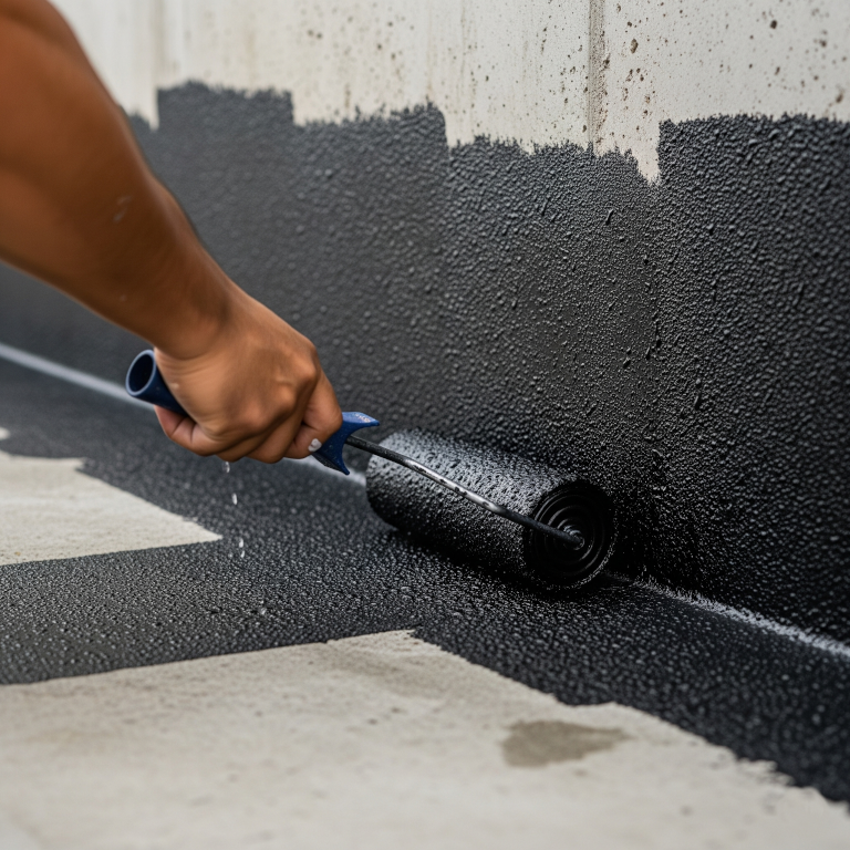 Waterproofing walls and foundation